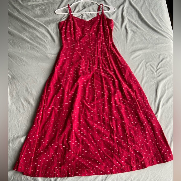 Uniqlo Ines de la Fressange Red Dress XS - Picture 3 of 5